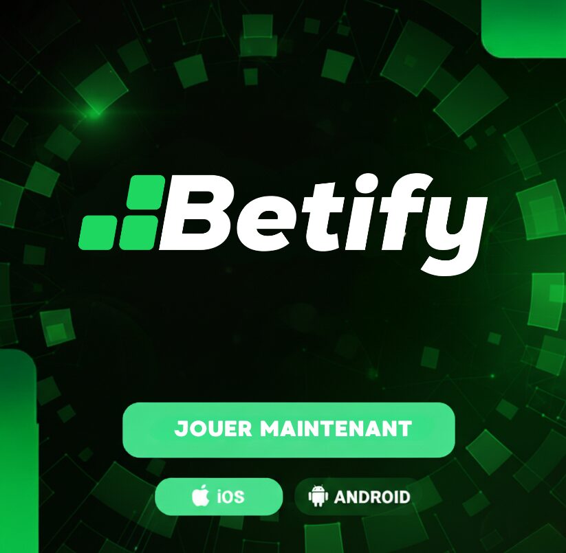 betify casino en ligne - interface complète du casino betify avec jeux et bonus